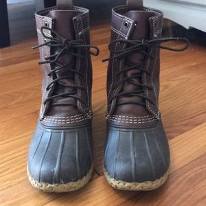 Dark Brown Bean Boots